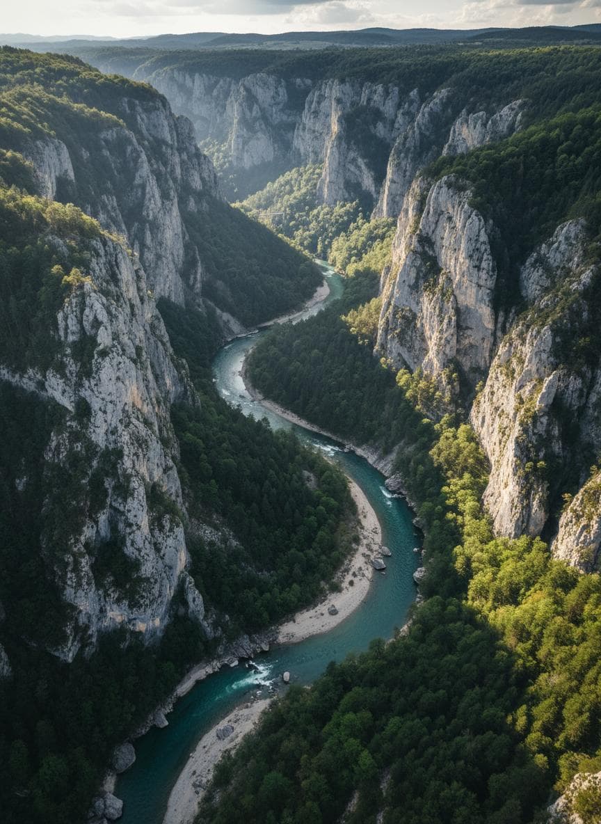 Tara Canyon - the deepest canyon in Europe